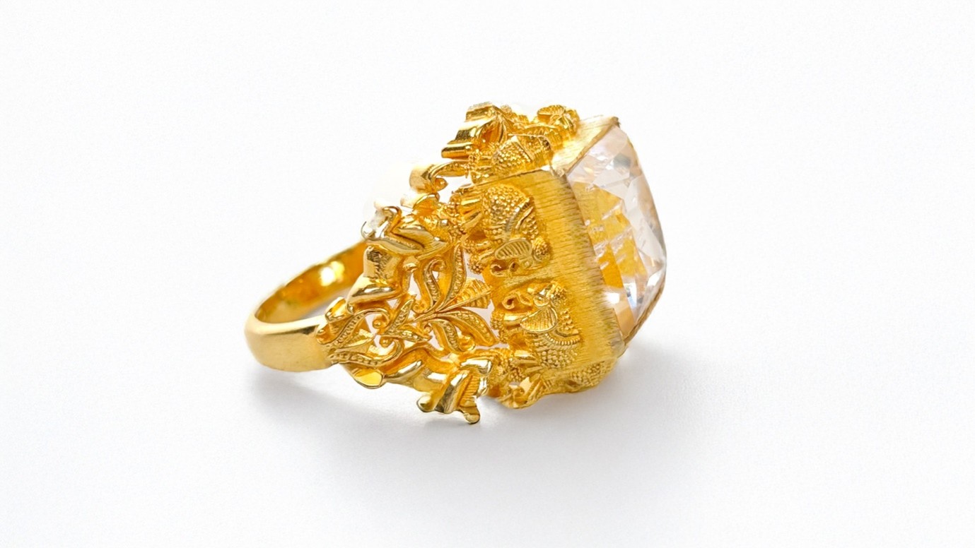 Sweetha Sukra Rathnam (Gold Heavy Ring)